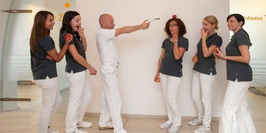 Der Zahnarzt in Enns und sein Team